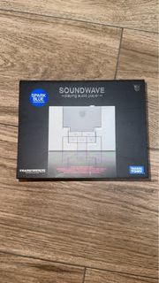 TAKARA TOMY Transformers music label Soundwave playing audio player 音波 變形金剛 Mp3