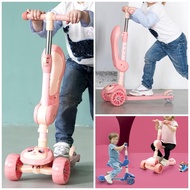 百變閃爍滑板車連坐位, 玩具|Kids scooter master model with seat, scooter, toys