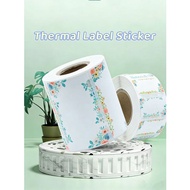 Color Thermal barcode Sticker Paper For Xprinter Thermal Printer Waybill Sticker Marklife Phomemo Cl