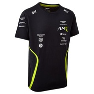 Aston Martin Men's Racing Quick Dry Short Sleeve Round Neck T-Shirt