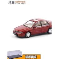Tuoyi 1/64 Honda Fifth Generation Accord Alloy Car Model Red Car Collection Ornaments Toy Car