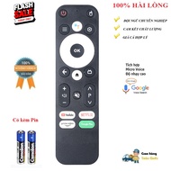 Remote Điều khiển giọng nói TV Android Box MECOOL Z8 TV98 KM7 2 1 6 3 plus (Nút Google Play xanh)- H