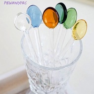PEWANY1R Teaspoon Ice Cream Stirring Tool Transparent Heat-Resistant Scoop