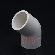 45 Degree Elbow White Pvc Pipe