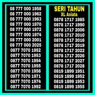 Nomor Cantik XL 4G Seri Tahun Lahir