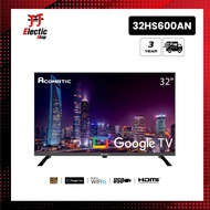 Aconatic ทีวี 32 นิ้ว LED HD Google TV รุ่น 32HS600AN กูเกิ้ลทีวี สมาร์ททีวี (รับประกัน 3 ปี)