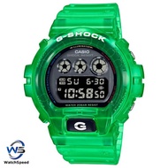 Casio G-Shock DW6900JT-3D DW-6900JT-3D DW-6900JT-3 Retrofuture Series Translucent Green Resin Watch