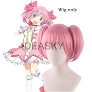 Puella Magi Madoka Magica Cosplay Dress Red Shoes Wig Girl Kaname Madoka Cosplay Costume Short Ball 