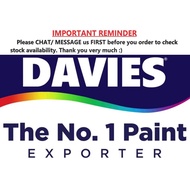 Wall Paints &amp; Coatings❒﹊◑DAVIES  1 liter Aqua Gloss It Odorless Water Based Enamel Paint for Wood an