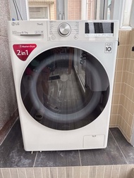 LG 樂金 F-C1208V4W 8.0/5.0公斤 1200轉 人工智能直驅式變頻摩打 洗衣乾衣機