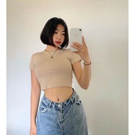 AC NEINC WOMEN'S T-SHIRT DOUBLE LAYER PREMIUM CROP TOP women's crop top/ latest women's crop top/ cr