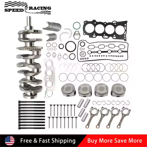 13211-0H041-A0 13211-0H041-B0 13211-0H041-C0 2.4L Engine Rebuild Overhaul Kit For 2003-2009 Toyota C