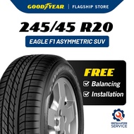 Goodyear 245/45R20 Eagle F1 Asymmetric SUV ROF Tyre For BMW X4 [Free Installation]