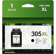 305 XL Cartridges Compatible with HP 305 Printer Cartridges Original, 305 Ink Cartridge Black Replac