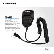 Baofeng A777 Handy PTT Speaker Mic 2 Pin Connector