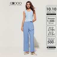 G2000 กางเกงสูทสำหรับผู้หญิง Straight Leg รุ่น 5125207375 BLUE