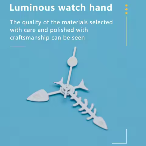 12x12.5x12.5mm Seiko Watch Hands Green Luminous Hands for NH35 NH36 4R 7S Movement Diving Watch Hand