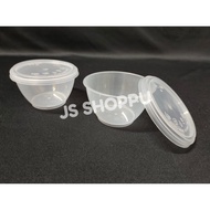 MS W2 / FC200 Round Plastic Food Container (50pcs±) / Plastic Container / Round Container