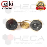 Cello C-50 BG Tweeter Speaker C50 Full Range Car Audio Fullrange Dashboard