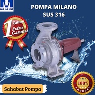 POMPA CENTRIFUGAL MILANO 100 x 80 - 160 N SUS 316 Stainless Steel