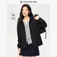 Giordanoผู้หญิง เสื้อแจ็คเก็ตผ้าฟลีซไฮบริด Free Shipping 13372726