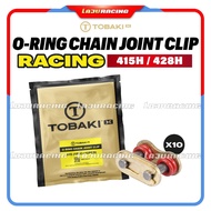 TOBAKI Racing O-RING Chain Joint Clip Klip Rantai Motor 415H 428H (1PACK = 10PCS)