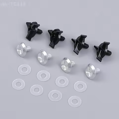 8Pcs/set Motocross Hat Accessories Screws Special Screw for Off Roads Helmet Aluminum Helmet Visor S