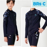 Br8 Boys Swimsuit-Long Sleeve Swimsuit-Swimming Shorts-Cool Swimsuit
