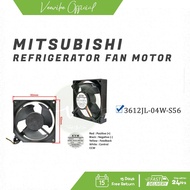 3612JL-04W-S56 Mitsubishi MR-F25E Fridge Refrigerator Fan Motor KIPAS PETI SEJUK (4 Wire) 92X92MM DC