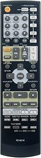 VINABTY RC-681M Remote Control Replacement Suitable for Onkyo AV Receiver TX-SR575 TX-SR505 TX-SR505