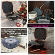 VANTAGE NON STICK WOODY SERIES 8 IN 1 MULTIPURPOSE COOKWARE