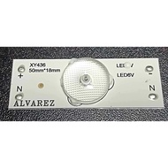 20 pcs for 180 pesos only (9each) LED TV Backlight Convex (Round) 6V 2W Factory Cut backlight led tv