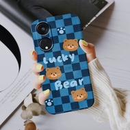 Case Oppo A98 5G - SOFTCASE PRO CAMERA Oppo A98 5G - FULL MOTIF - BEAR - Casing Hp Oppo A98 5G - Cas