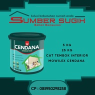 CAT TEMBOK MOWILEX CENDANA GALON GLN 5KG 5 KG SETARA VINILEX