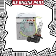 BOSCH HALOGEN HEADLIGHT BULB HB3 12V 60W ECO LIGHT BULB