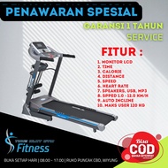 alat treadmill elektrik tl 270 - alat olahraga pengecil perut - abu-abu