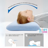 Kids Memory Foam Pillow Core w Outer Case Breathable &amp; Comfortable Sleeping Pillow