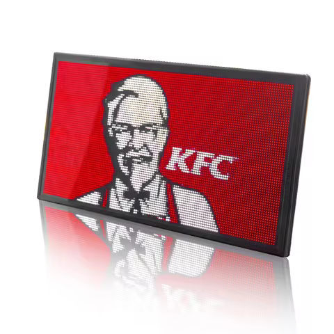 53X27cm Indoor Semi Outdoor LED Advertising Display Signage WIFI Programmable Shop Window Sign Board
