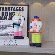 Decoration Cake Shop Bread Man Opening Gift Bar Cabinet Coffee Shop Trendy Ornament Baking Shop Crea