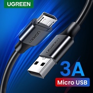 UGREEN Micro USB Cable USB 2.0 3A Male to Micro B Sync & Charging Cable for for Xiaomi Redmi Note 3,