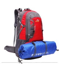 60L large hiking backpack Waterproof Outdoor sport travel bagpack men's bag | beg galas belakang beg