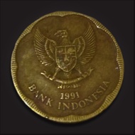Koin 500 Rupiah Melati Tahun 1991/1992 Uang Kuno Indonesia