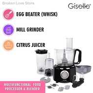 ♠Giselle Multifunction Food Processor Blender (500W) KEA0221WH