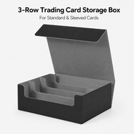 Graded Card Storage Box Magnetic Closure Toploader Storage Box TCG Card Storage Case PSA Slab Card H