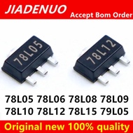5PCS 78L05 78L06 78L08 78L09 78L10 78L12 78L15 79L05 SOT-89 Chipset IC