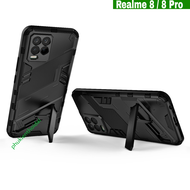 Ốp lưng Realme 8 / Realme 8 Pro Iron Man Ver 2 chống sốc giá đỡ xem phim cao cấp