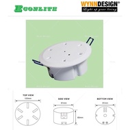 Econlite - LP333 Emergency Recess Eyeball Light Lampu Emergency Lampu Kecemasan (Sirim)