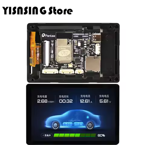 WT32-SC01 PLUS ESP32 Development Board With 3.5In 320X480 Capacitive Multi-Touch LCD Screen Built-In