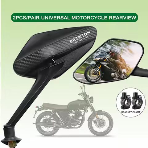 HD Vision Anti-Glare Motorcycle Mirror Shockproof material accessories For BRIXTON Cromwell 125 BRIX