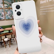 Case For Type OPPO RENO 7Z 5G Fashion BLUE AESTHETIC 002 Softcase Casemurah ID.8